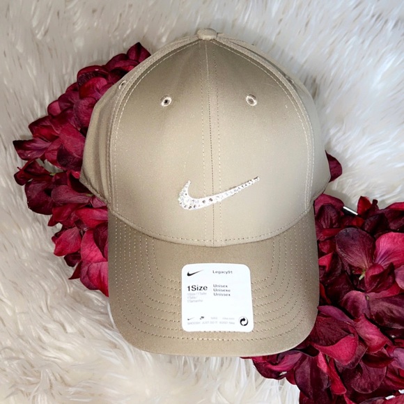 ?NIKE Legacy 91 Nude Crystal Swoosh Hat main image 4